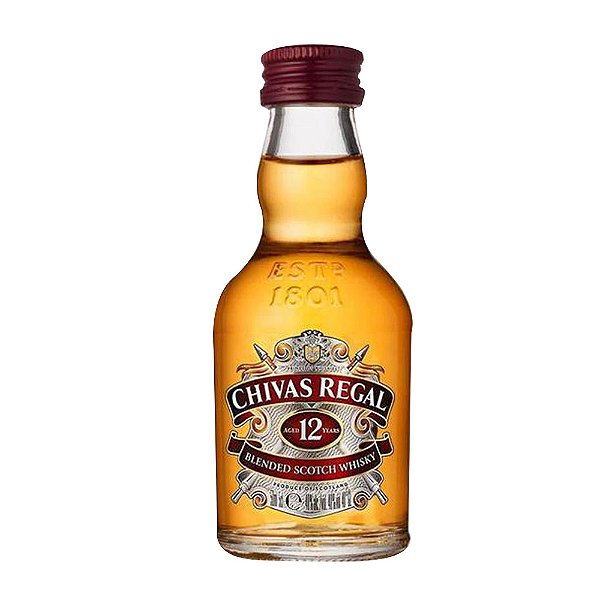 MINIATURA WHISKY CHIVAS 12A 50ML