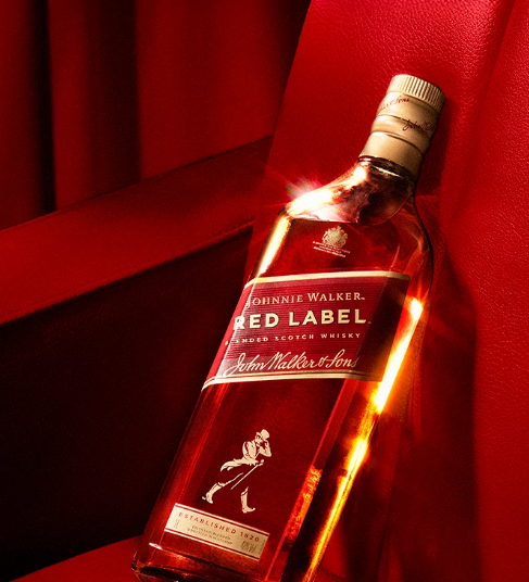 WHISKY J. WALKER RED LABEL  750ML