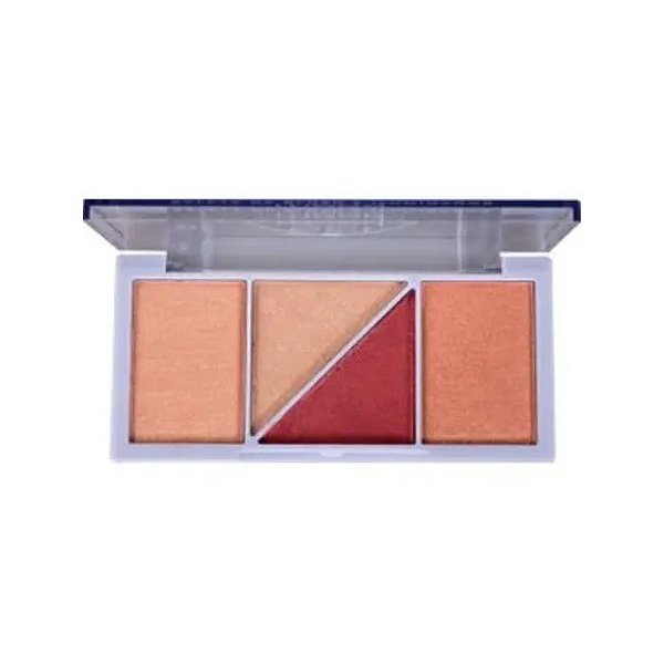Paleta de Blush e Iluminador Feels Mood Ruby Rose