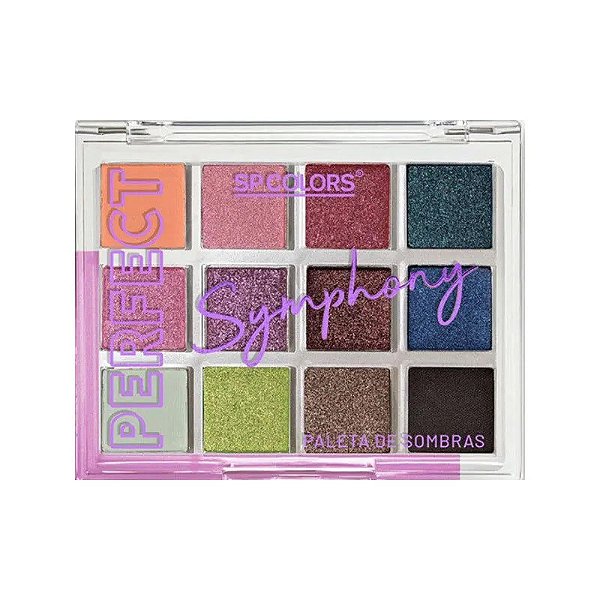Paleta de Sombras 12 Cores Perfect Symphony SP Colors 252 A