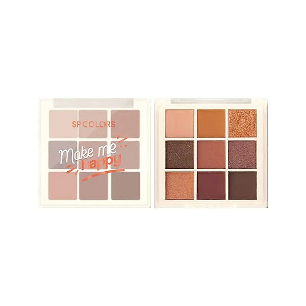 Paleta de Sombras Make Me Happy SP Colors SP266 B