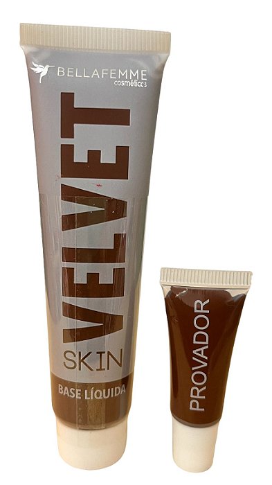 Base Líquida Velvet Skin Bella Femme Cor: 18