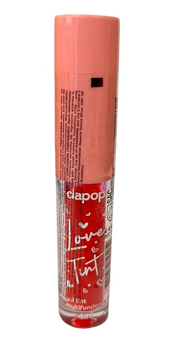 Gel Tint Multifuncional Love Tint  Dapop COR: 1