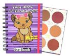 Paleta Meu Diário de Maquiagem Safi Book Gatinho Roxo