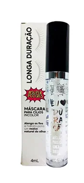 MÁSCARA DE CÍLIOS INCOLOR LONGA DURACAO