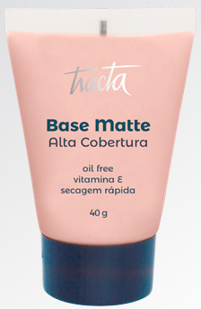 Base Matte Alta Cobertura Tracta Cor: 03