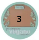 Pó Compacto Vegano Febella Cor: 3
