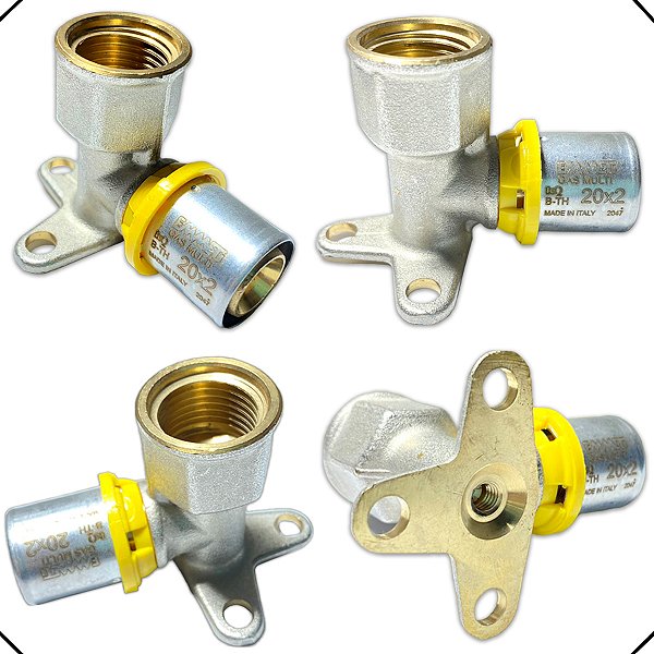 COTOVELO FLANGE BOLSA X RF 20 X 1/2 - EMMETI - FORGÁS - Peças e