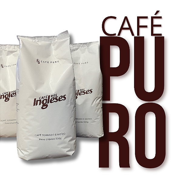 Café dos Ingleses - Café puro - 100% Arábica - 500g