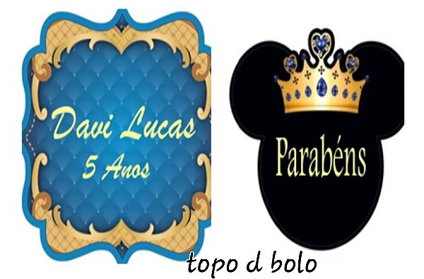 Kit festa personalizada tema Mickey