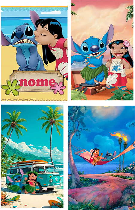kit festa stitch Lilo