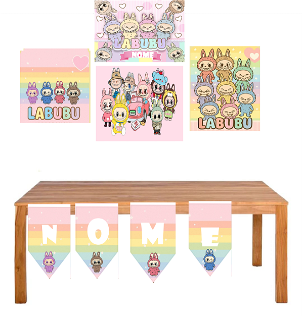 kit festa Labubu