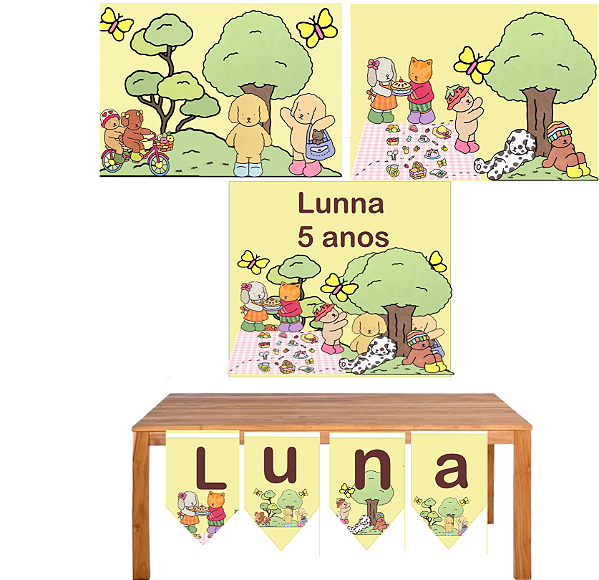 kit festa aniversario  Bobbie Goods