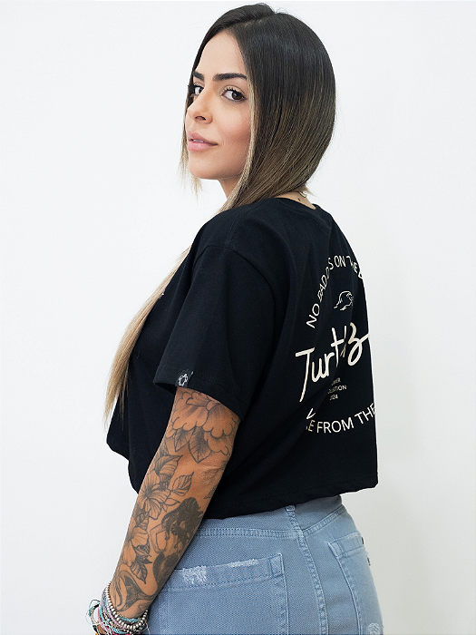 Cropped From The Sea Black