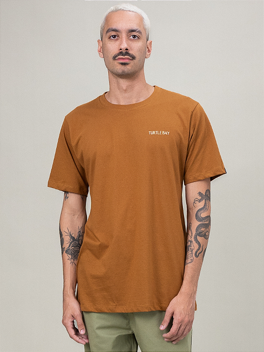 Camiseta Turtle Basic Brown