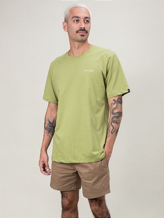 Camiseta Turtle Basic Green