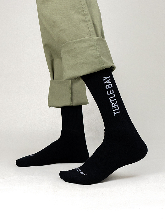 Meia Turtle Original Black