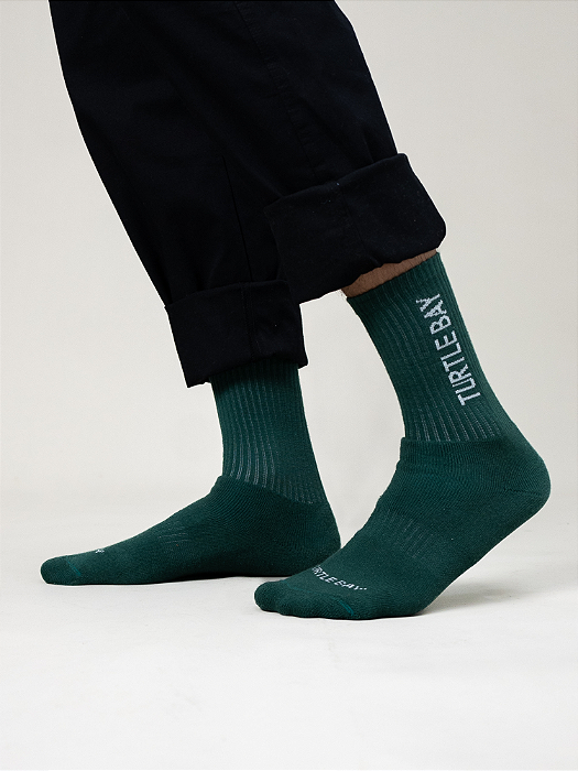 Meia Turtle Original Green