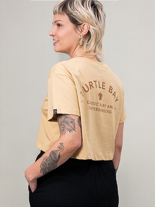 Cropped Classic Bege