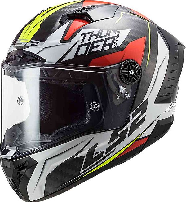 Capacete LS2 FF805 Thunder Chase Carbon