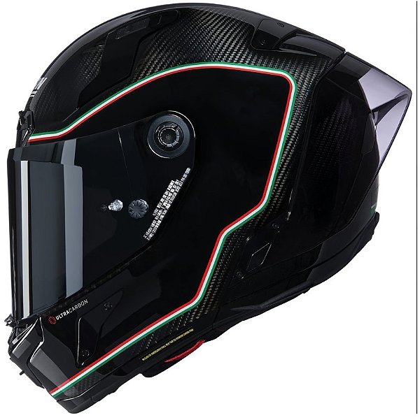 Capacete Nolan X-804 RS Ultra Carbon Asso Di Picche Carbono / Preto / Itália
