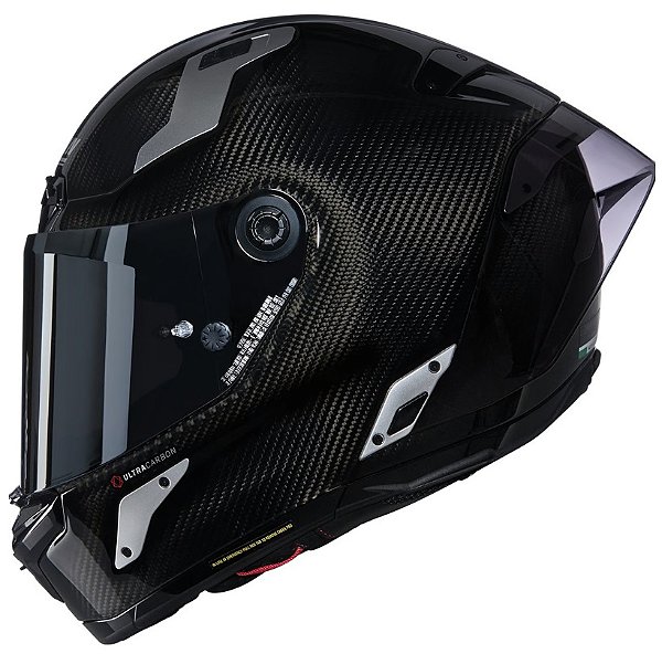 Capacete Nolan X-804 RS Ultra Carbono Argento Carbono / Prata