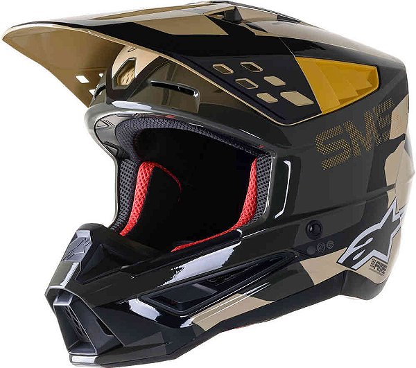 Capacete de Motocross Alpinestars S-M5 Rover