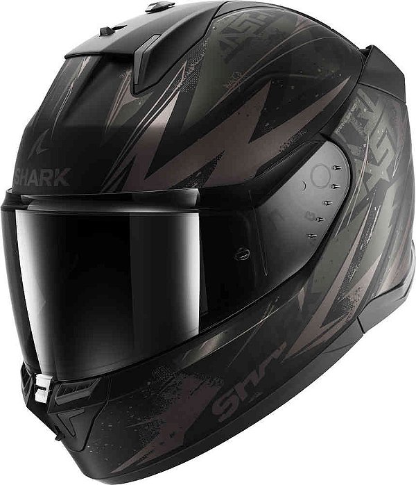 Capacete Shark D-Skwal 3 Blast-R Preto