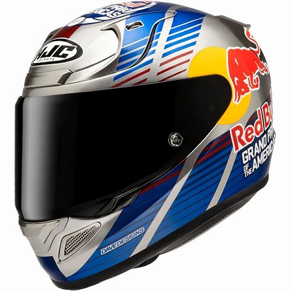 Capacete HJC RPHA 12 Red Bull Austin GP II