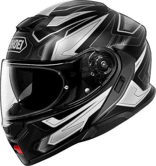 Capacete Shoei Neotec 3 Anthem - Preto/Branco