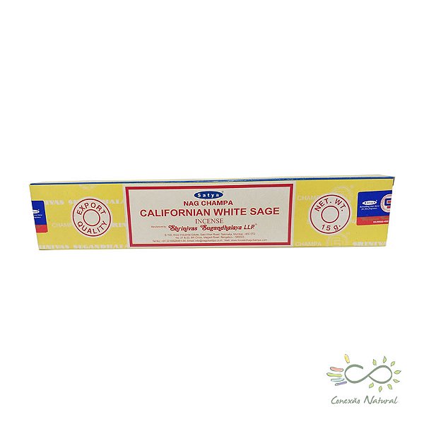 Incenso Satya Nagchampa Californian White Sage