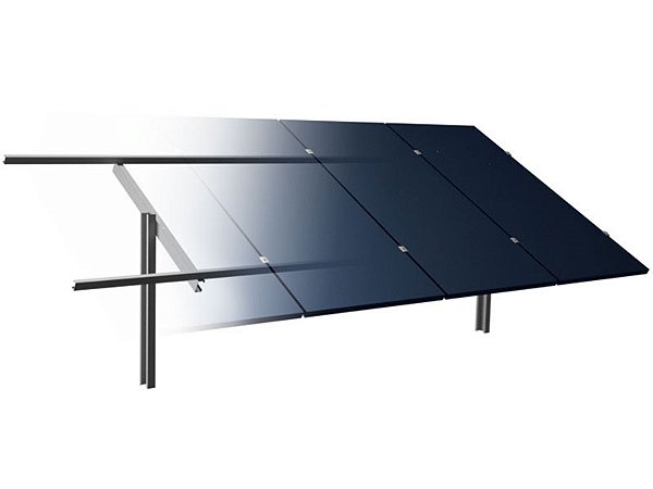 ESTRUTURA SOLAR ROMAGNOLE KIT FIXACAO SOLO TERRESTRE