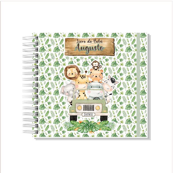 Livro do Bebê Safari Menino