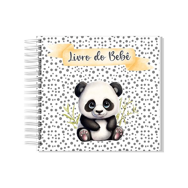 Livro do Bebê Panda Neutro