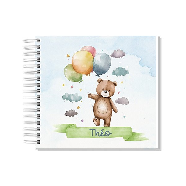 Livro do Bebê Ursinho Balões