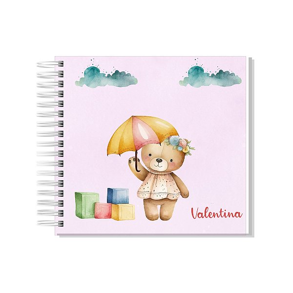 Livro do Bebê Ursinha Guarda-Chuva