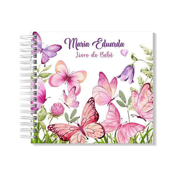Livro do Bebê Borboletas Jardim