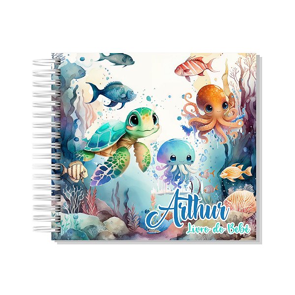Livro do Bebê Fundo do Mar I