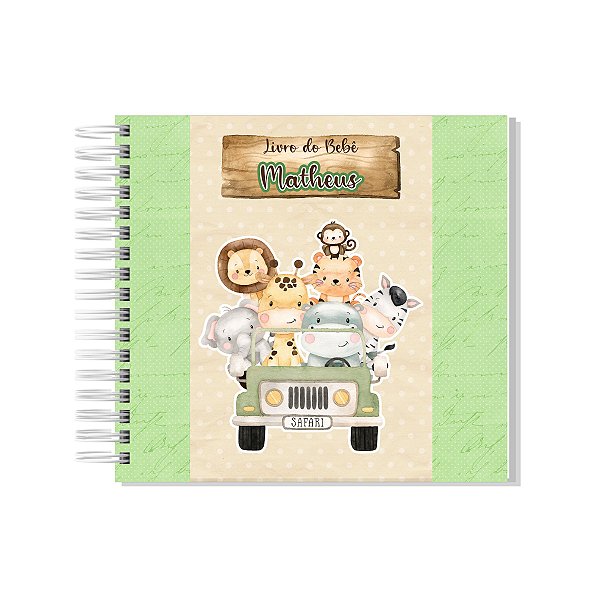 Livro do Bebê Safari Menino II