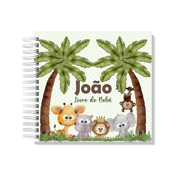 Livro do Bebê Safari Menino III