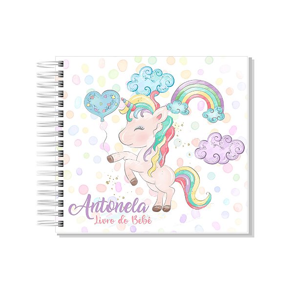 Livro do Bebê Unicórnio