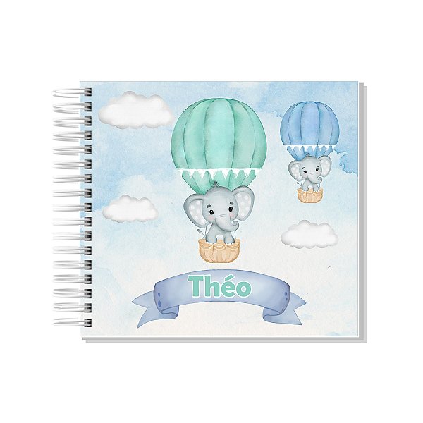 Livro do Bebê Elefantinho Balão de Ar
