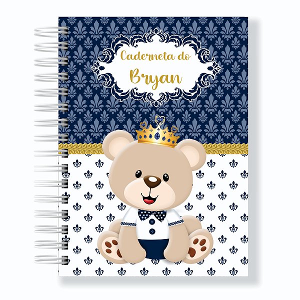 Caderneta de Saúde/Vacinação Urso Príncipe I