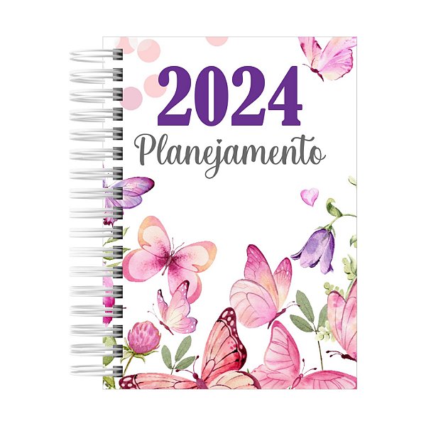Caderno de Planejamento 2024 para bazar e eventos de venda