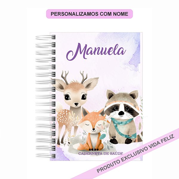 Caderneta de Saúde/Vacinação Bosque Menina