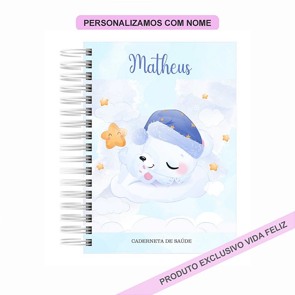 Caderneta de Saúde/Vacinação Urso Polar