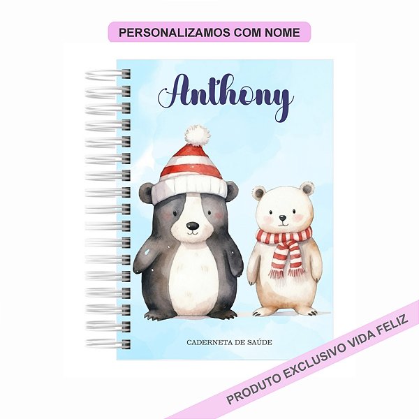Caderneta de Saúde/Vacinação Urso Polar
