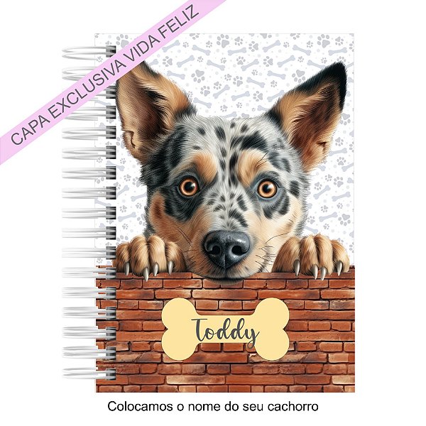 Caderneta Pet Cachorro Australian Cattle Dog