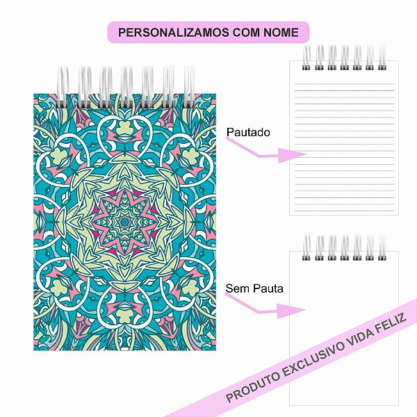 Bloquinho de Anotações Mandala II