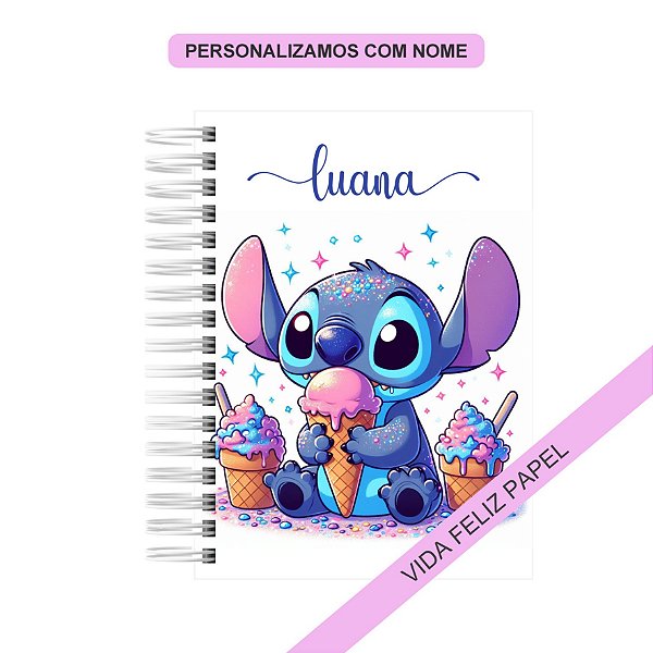 Caderno Personalizado Stitch